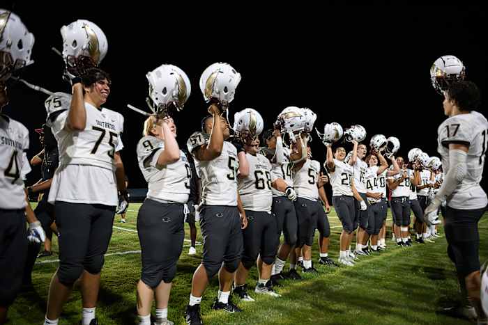 Southridge Centennial football Ken Waz 75